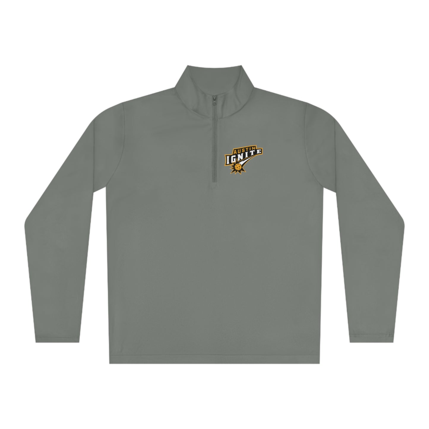 Austin Ignite - NPL Team - Unisex Quarter-Zip, Moisture Wicking, SPF 40 -customize back