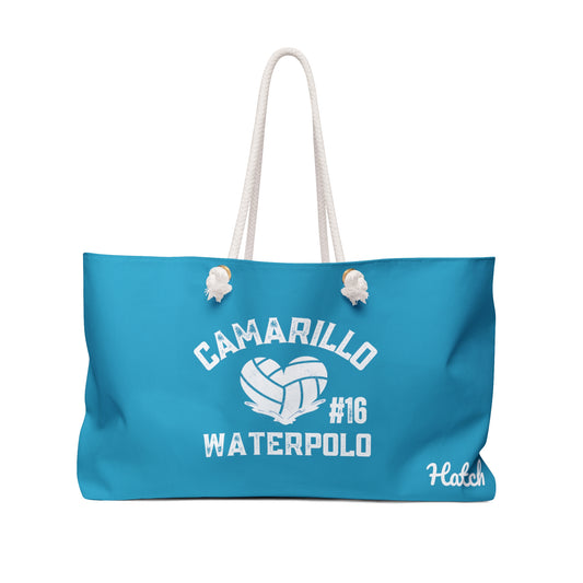 Camarillo Waterpolo Bag - Customize athlete’s # and name - add in notes