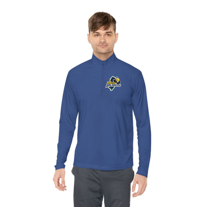 Vassos sponsor Men’s Princeton Bruisers - NPL Team - Unisex Quarter-Zip, Moisture Wicking, SPF 40