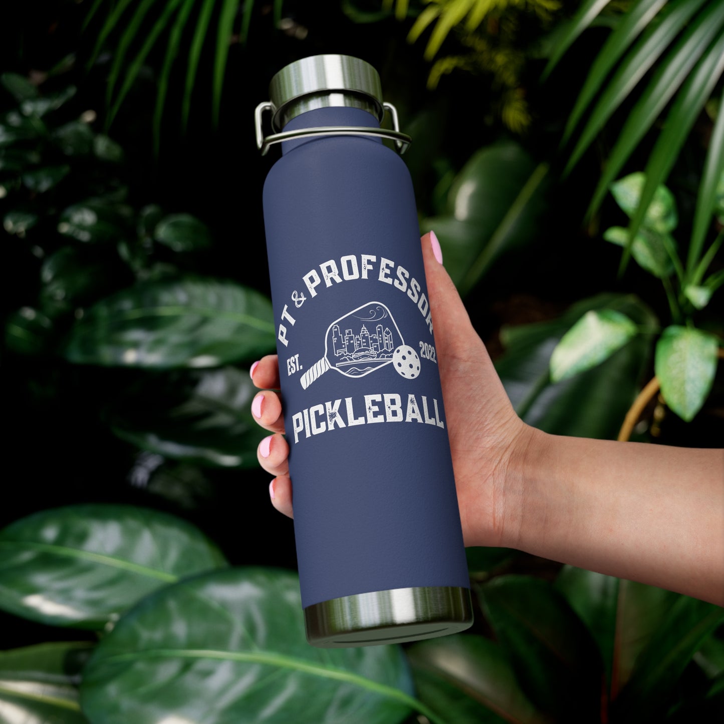 CUSTOMIZE YOUR PT & PROFESSOR ~Copper Vacuum Insulated Bottle, 22oz - add in notes section your name, we do for you