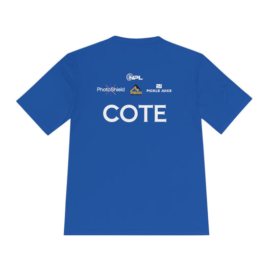 COTE - Sponsor Princeton Bruisers - NPL Team Unisex Moisture Wicking Tee, SPF 40