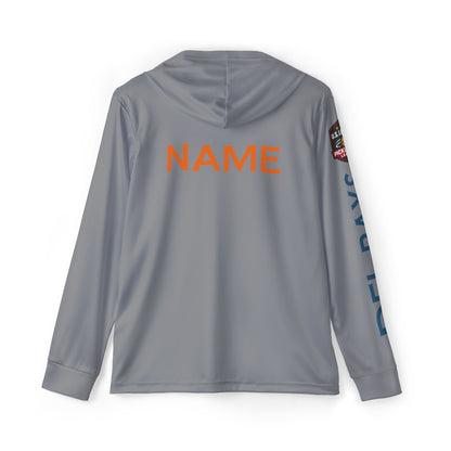 The Del Rays - Unisex SPF 50 Sports Warmup Hoodie - (add name back or sleeve)