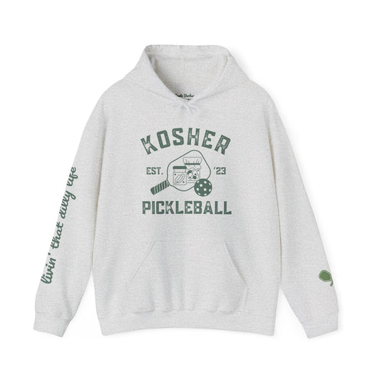 Harrison Kosher Pickleball Hoodie - Unisex Heavy Blend™ GREEN print