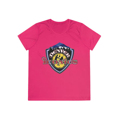 Denver Iconics NPL Team - Moisture Wicking, SPF 40, Ladies Competitor Tee (customize name)