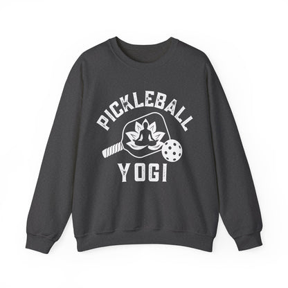 Pickleball Yogi Crew  - can customize sleeve & back as shown