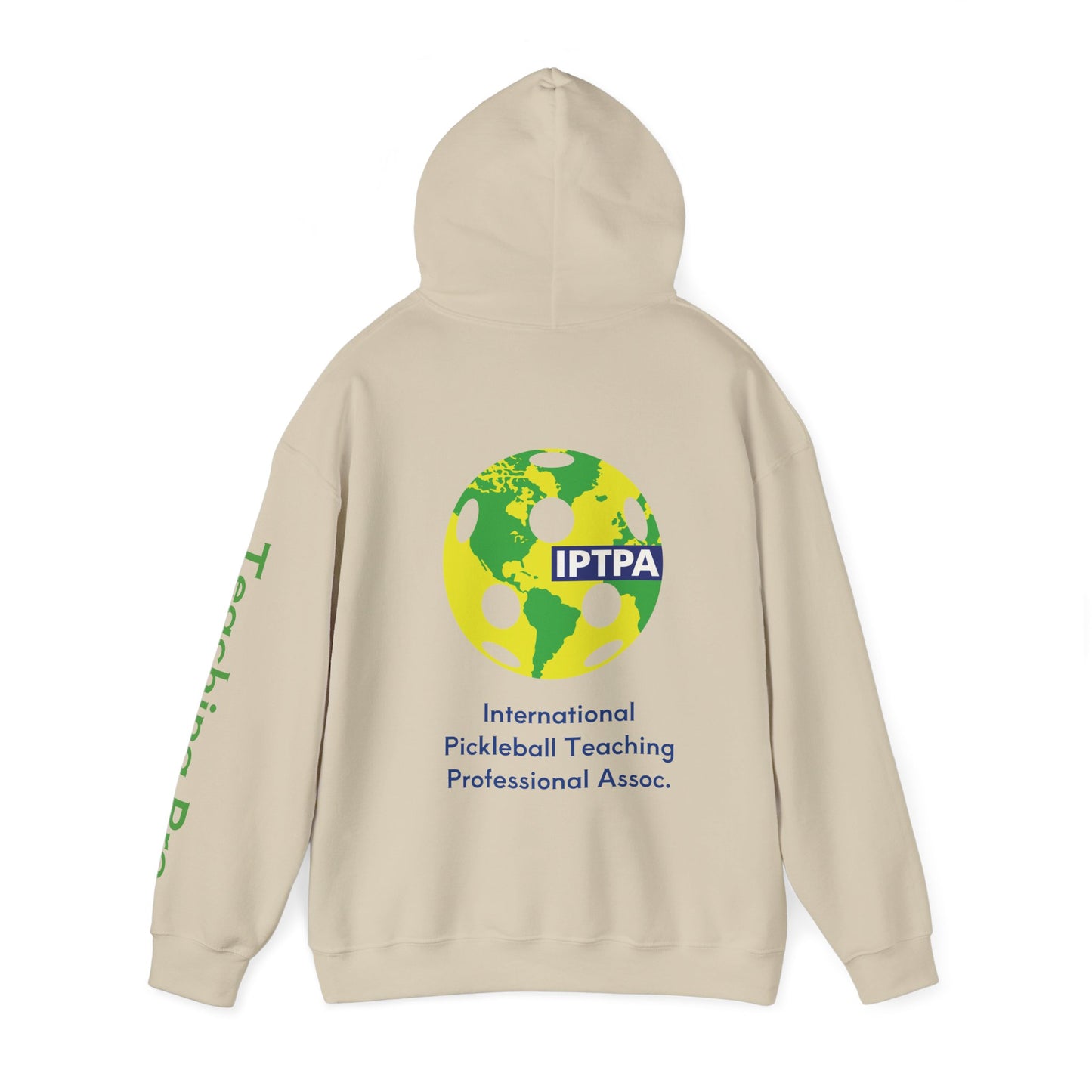 IPTPA Pickleball Unisex Hoodie - customize sleeves & left chest