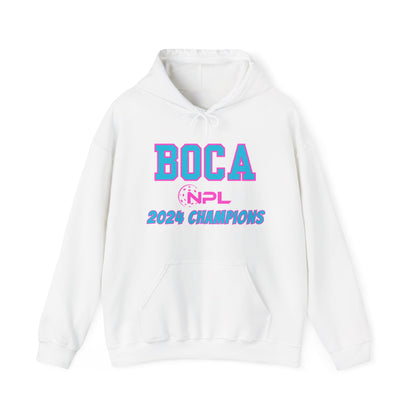 BOCA 2024 Championms Unisex Heavy Blend™ Hoodie 50/50 Plush. Can add name to sleeves