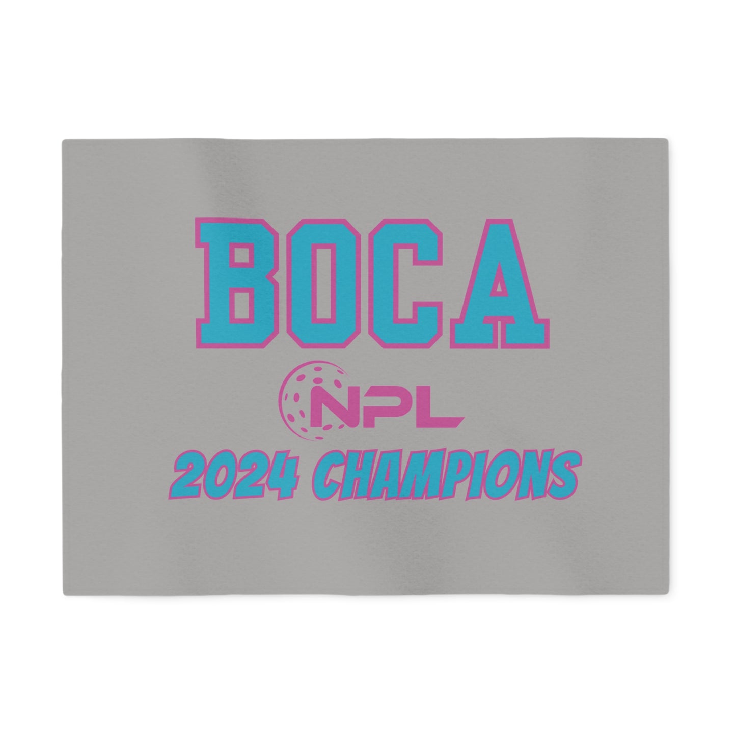 BOCA NPL Champions ‘24 Sweatshirt Blanket