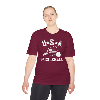 USA Pickleball - Unisex Moisture Wicking Tee