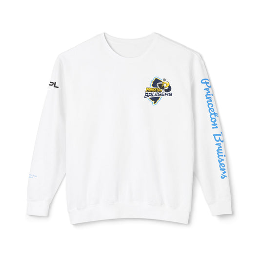 Princeton Bruisers Garment Dyed Customized Beach Crew. Customize back