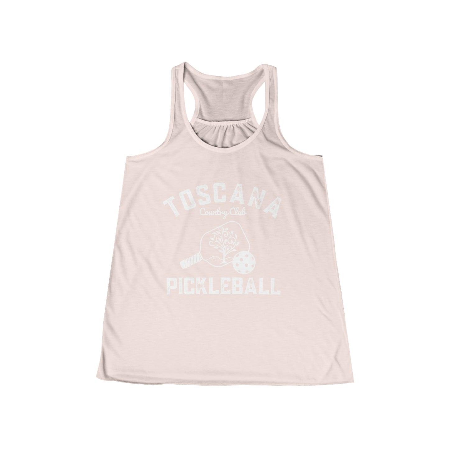 Toscana Country Club - Women's Flowy Racerback Tank