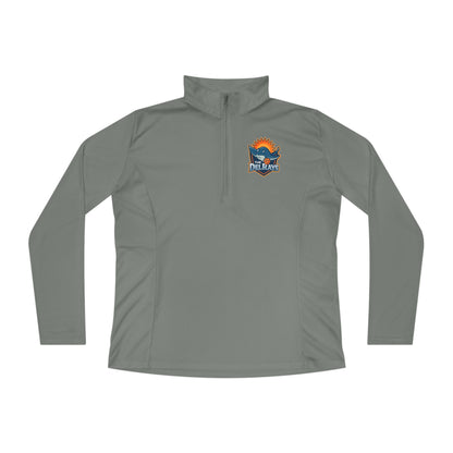 The Del Rays - SPF 40 Sport Tek Ladies Quarter-Zip (add name back only)