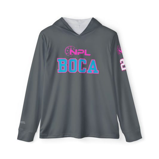 NPL Team Order Boca Picklers Moisture Wicking Hoodies SPF 50