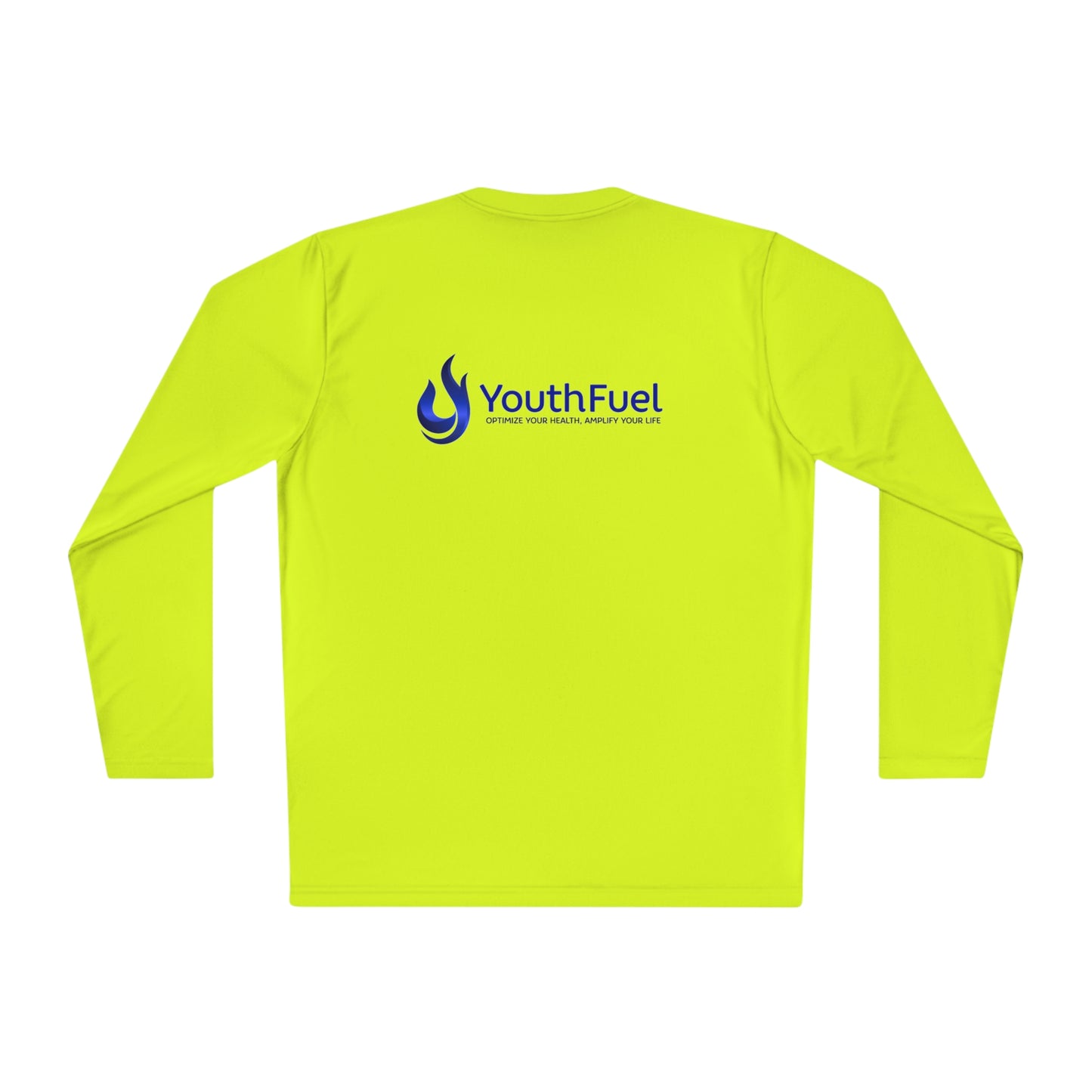 YouthFuel Unisex/Men’s Cut Lightweight Moisture Wicking Long Sleeve Tee