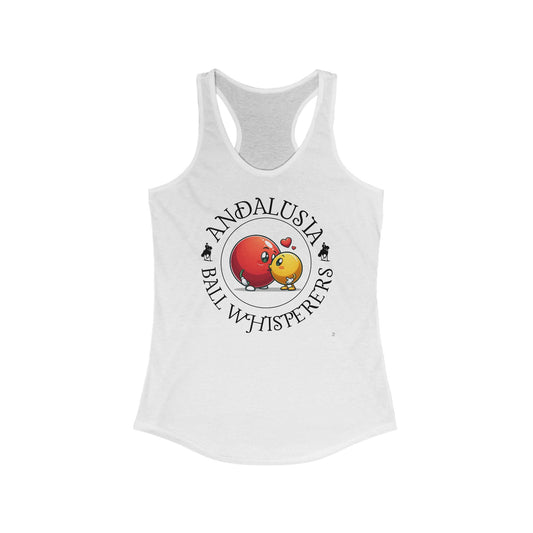 Andalusia Ball Whisperer’s Women's Ideal Racerback Tank