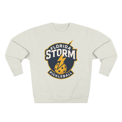 Florida Storm Unisex Crew- 2 sided (can personalize) warmer  80% cotton, 20% polyester