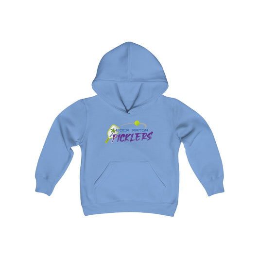 Boca Raton Picklers NPL Team - Youth Size Pickleball Hoodie - can customize name on back