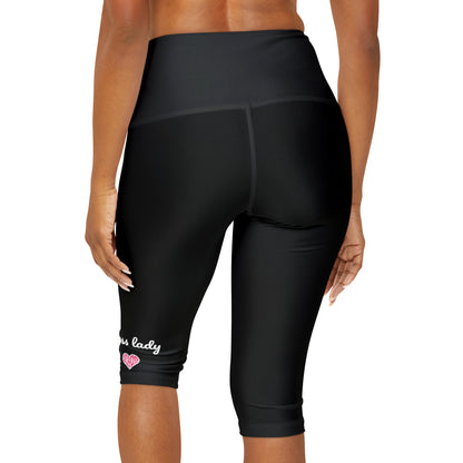 Pink ladies - Yoga Capri Leggings (customize name)