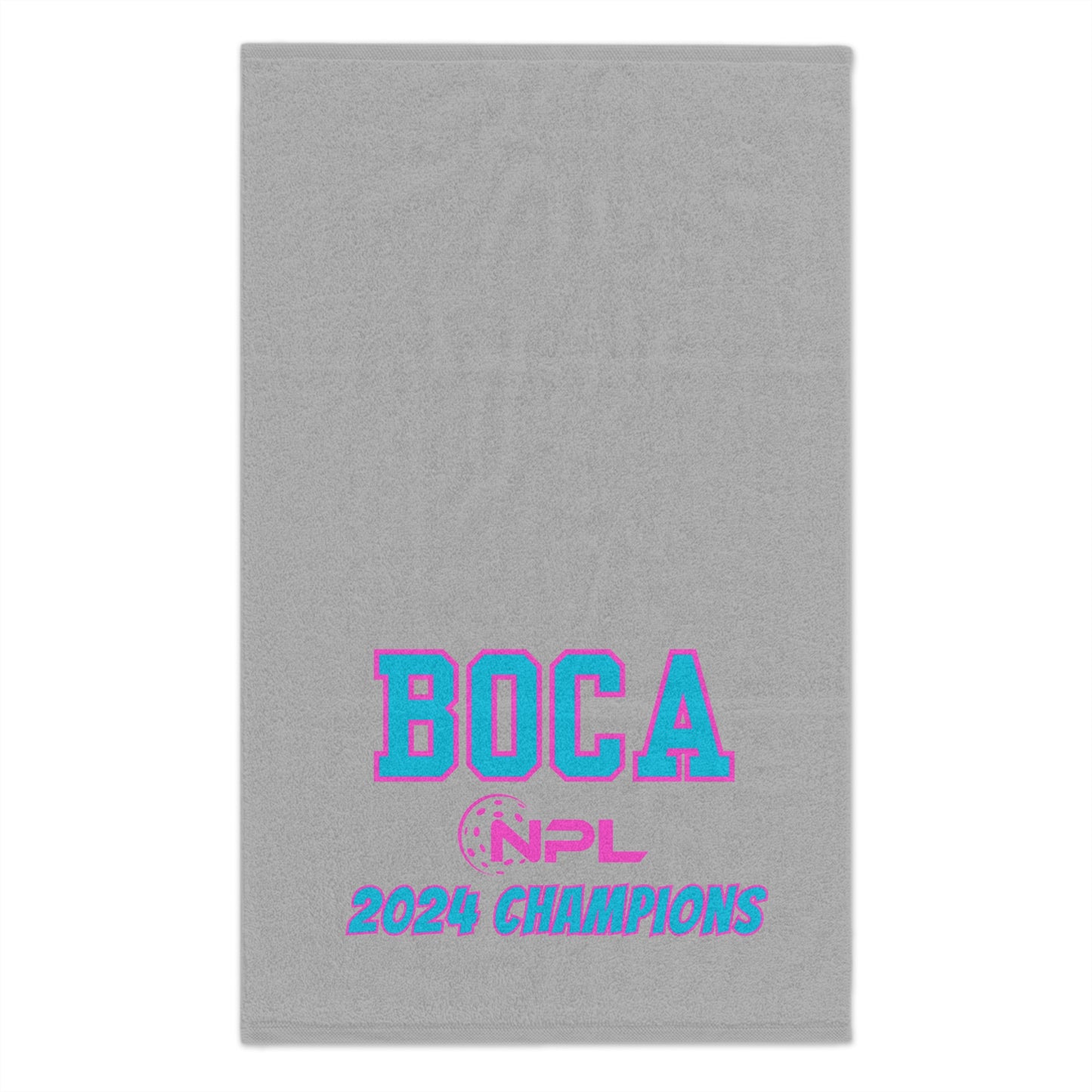 BOCA NPL ‘24 Champions Rally Towel, 11x18