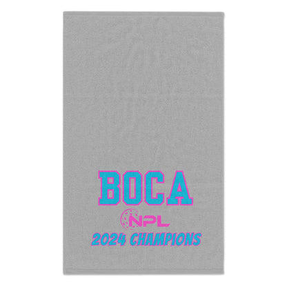 BOCA NPL ‘24 Champions Rally Towel, 11x18