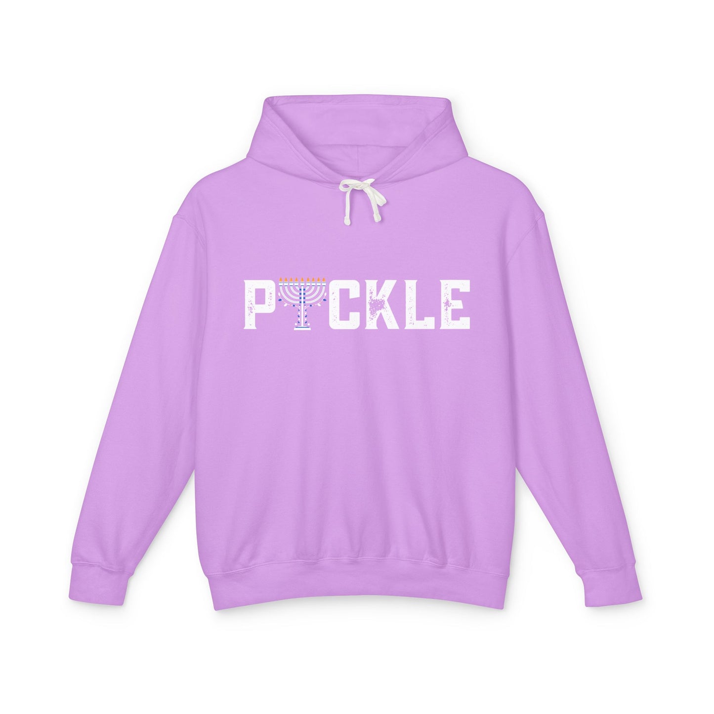 PICKLE Hanukkah Garment Dyed Hoodie - Lightweight