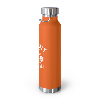 Park City Utah Pickleball - Copper Vacuum Insulated Bottle, 22oz