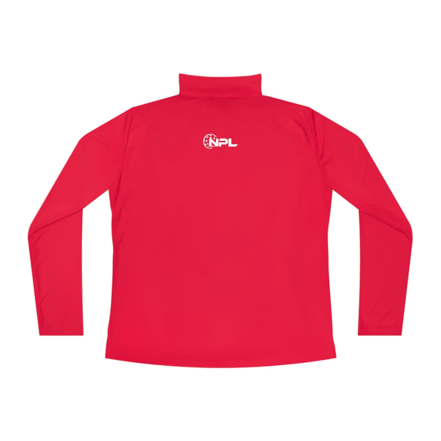 * Houston Hammers NPL - Ladies Cut -SPF 40, Moisture Wicking, Quarter-Zip Pullover