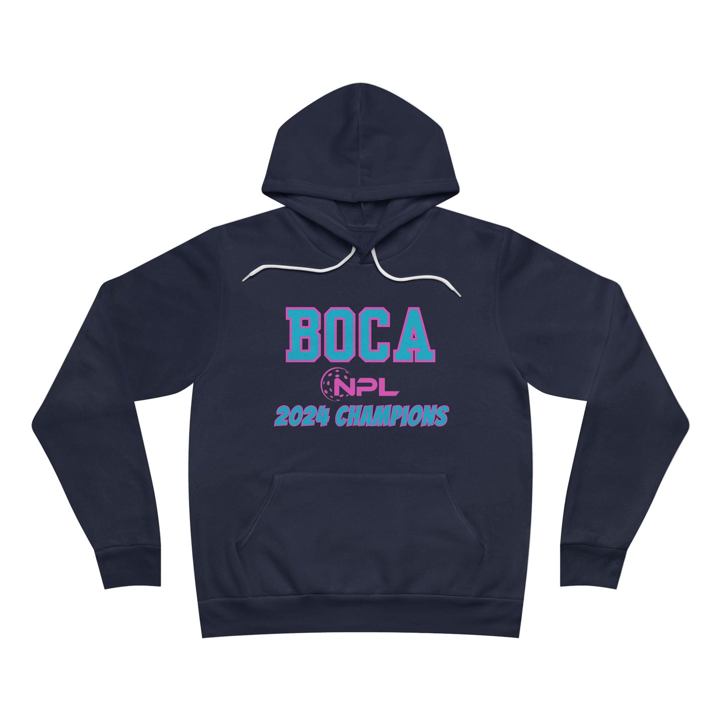 BOCA NPL ‘24 Champions Unisex Soft Sponge Fleece Pullover Hoodie - Player’s names on back