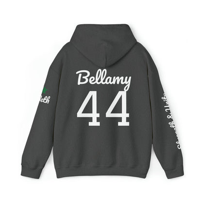 OKC Punishers Hoodie w/ Stars Green Letters - customize sleeve & back
