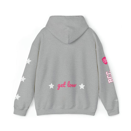 PADDLE Hoodie - PINK writing - 4 sides customized