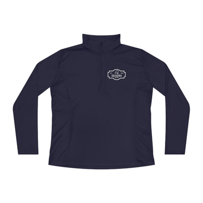 Jenna- OPPL SPF 40, Moisture Wicking - Ladies Quarter-Zip Pullover