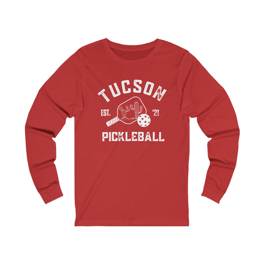 Hold the Pickle Tucson AZ - Unisex Jersey Long Sleeve Tee. Customize back