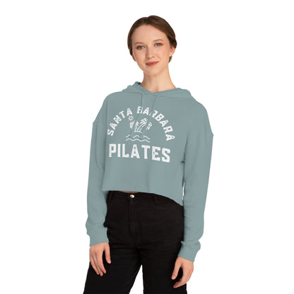 Santa Barbara Pilates Women’s Cropped Hooded Sweatshirt