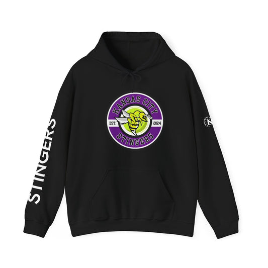 Kansas City Stingers style 2- Customize Back - Unisex 50/50 Hoodie