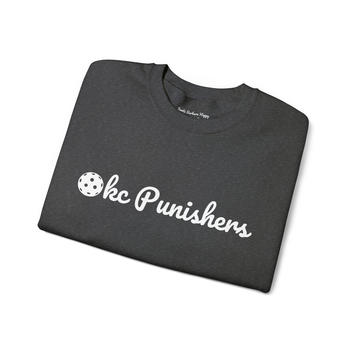 OKC Punishers Script Crew -50% cotton soft, Customize sleeve