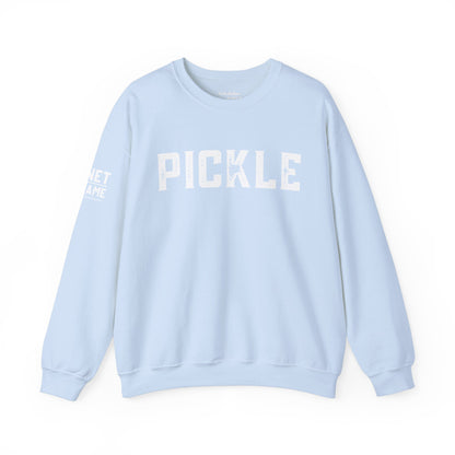 PICKLE Crew. Small Net Game logo on sleeve