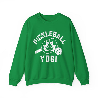 Pickleball Yogi Crew  - can customize sleeve & back as shown