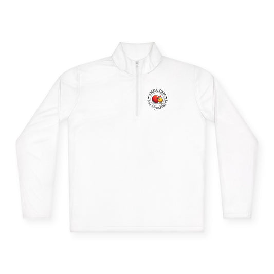 1 sided -Andalusia Ball Whisperer’s Men’s Unisex Quarter-Zip SPF 40 Moisture Wicking