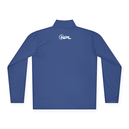 Version 2 -Detroit Disruptors Unisex/Men’s Cut - Customize name back -SPF 40 Quarter-Zip Pullover (add in instructions)