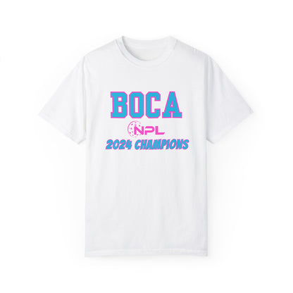 BOCA NPL ‘24 Champs Garment Dyed -Unisex Garment-Dyed T-shirt