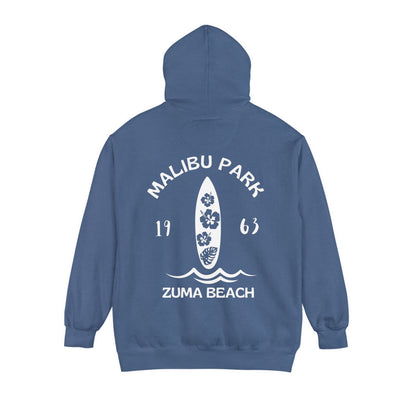 Malibu Park - Zuma Beach Hoodie (Hibiscus Version) - Comfort Colors