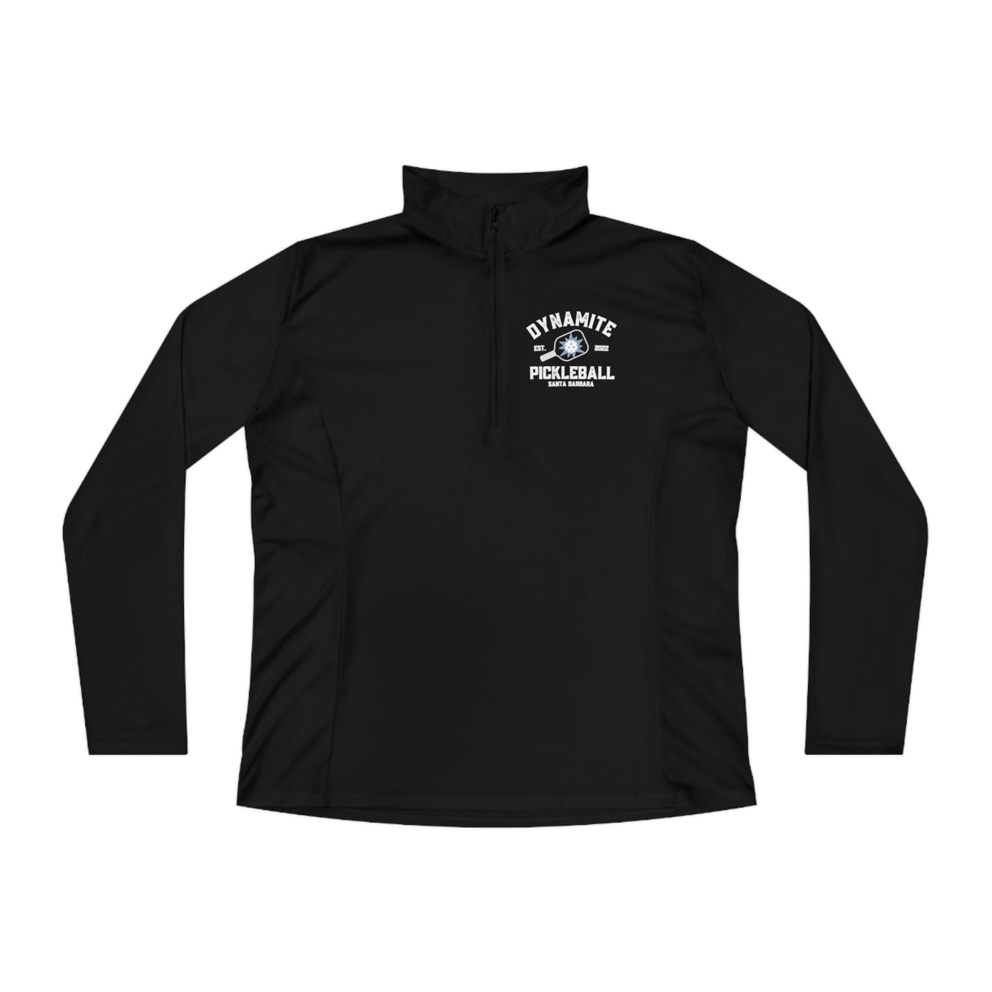 NEW Dynamite Pickleball Moisture Wicking, SF 40 - Ladies Quarter-Zip Pullover