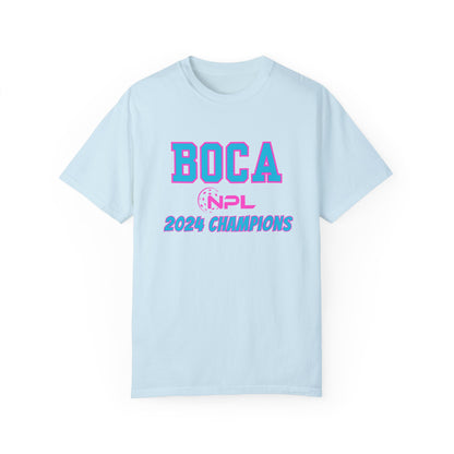 BOCA NPL ‘24 Champs Garment Dyed -Unisex Garment-Dyed T-shirt