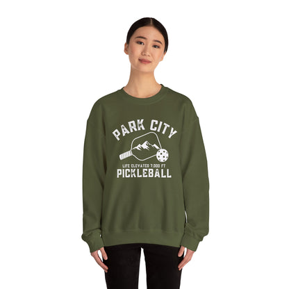 Park City Utah Pickleball Unisex Crew - free customization 3 sides