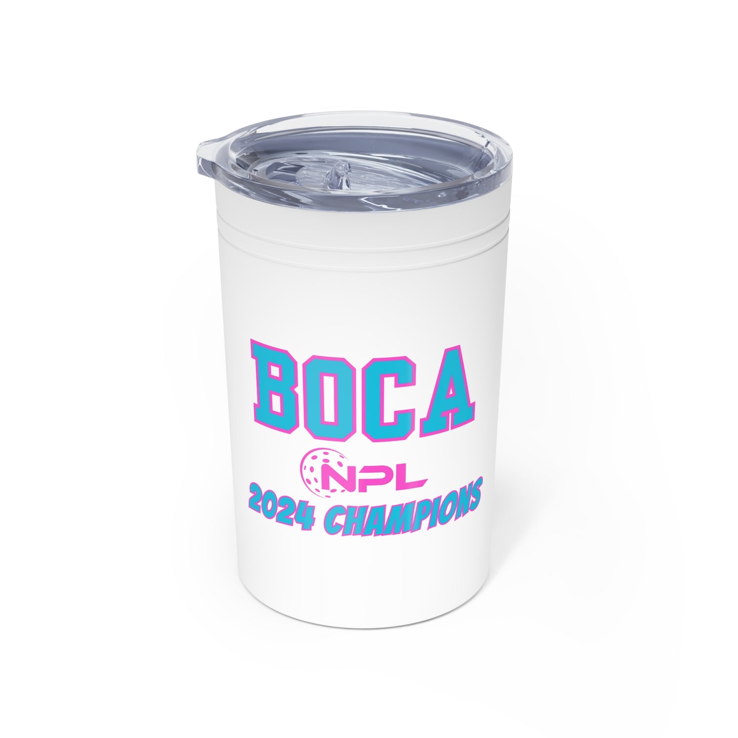 BOCA NPL ‘24 Champions Vacuum Insulated Tumbler, 11oz