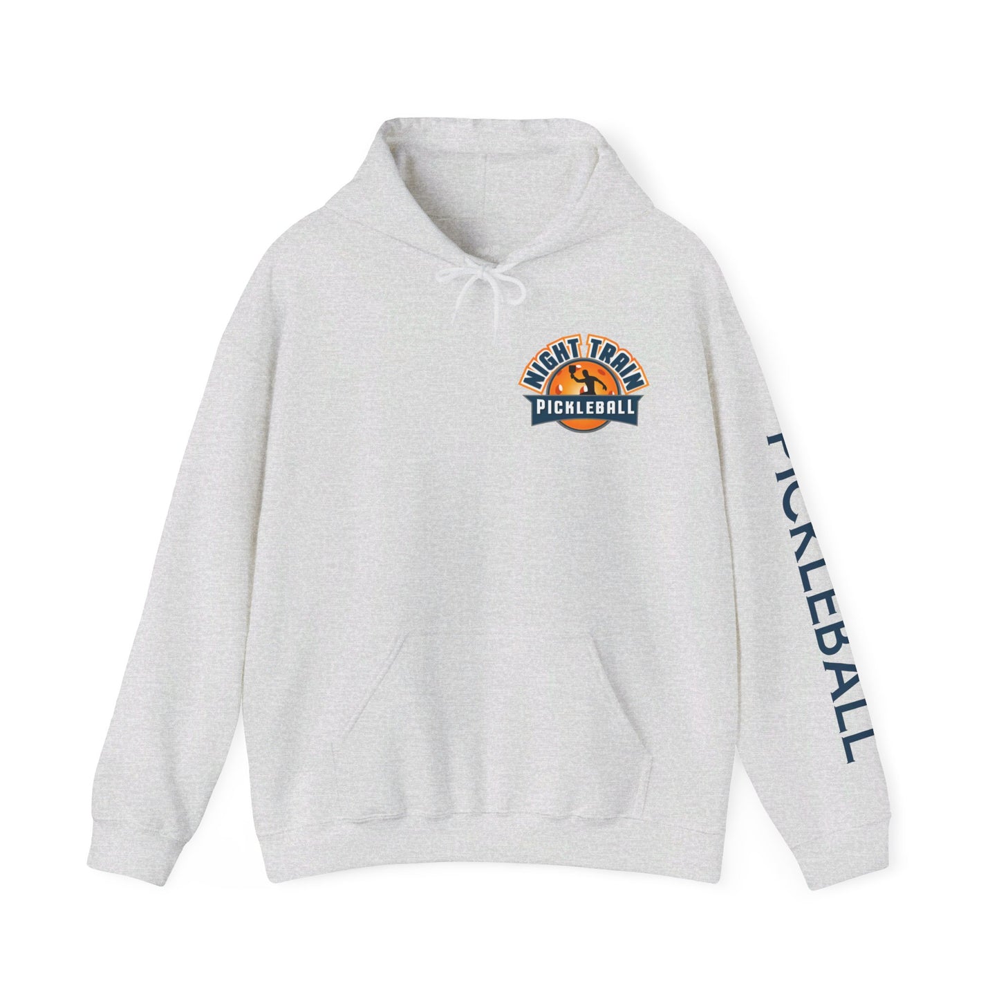 Night Train Hoodie (logo left chest/large back) - Can add your name to the sleeve or back