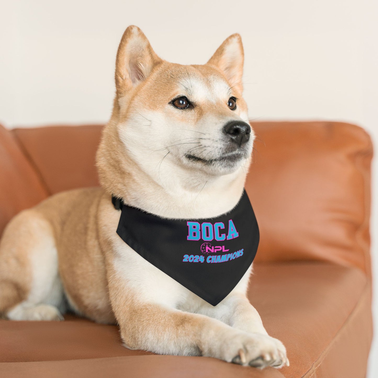 BOCA NPL ‘24 Championship Pet Bandana Collar