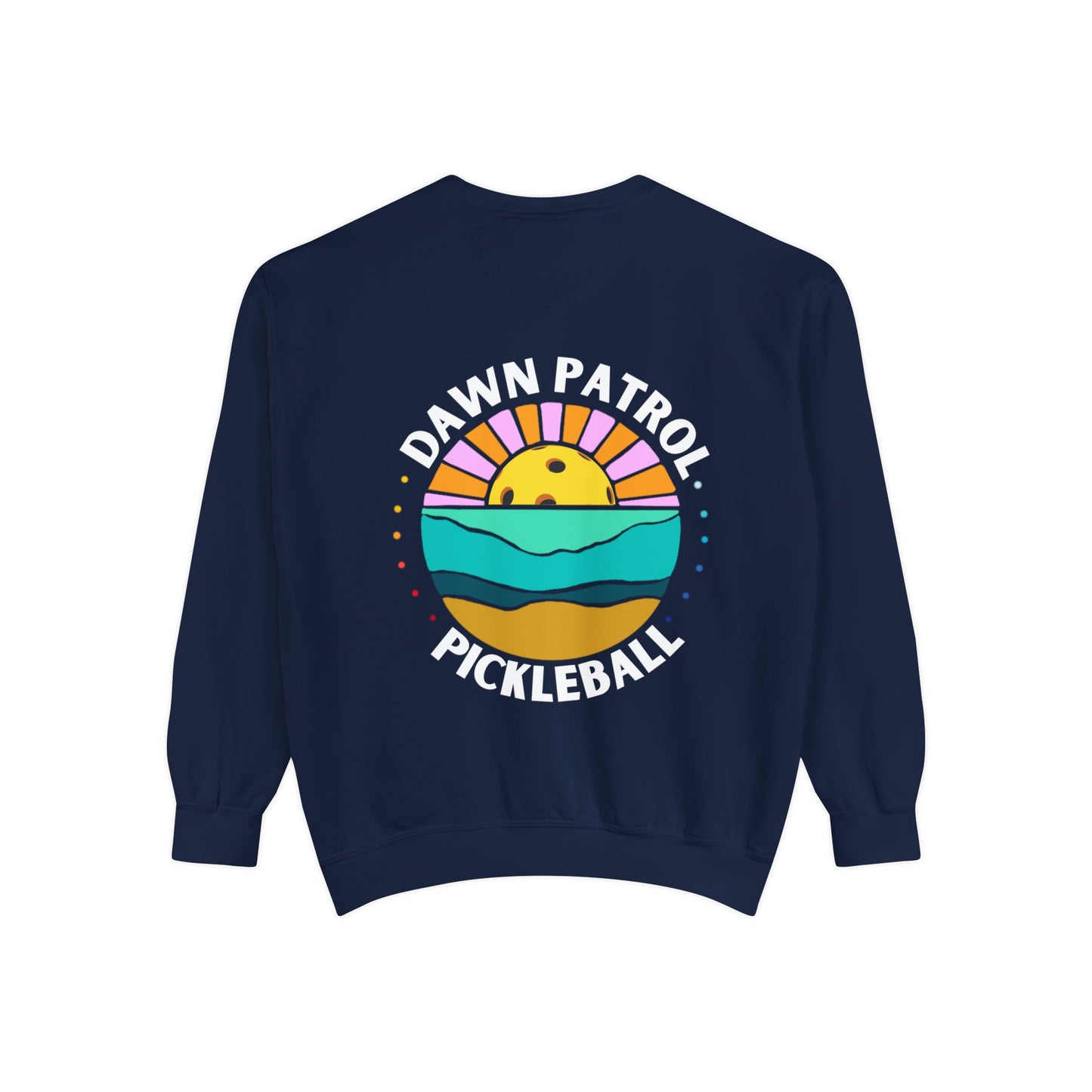 Dawn Patrol Pickleball - Unisex Beachy Garment-Dyed Crew