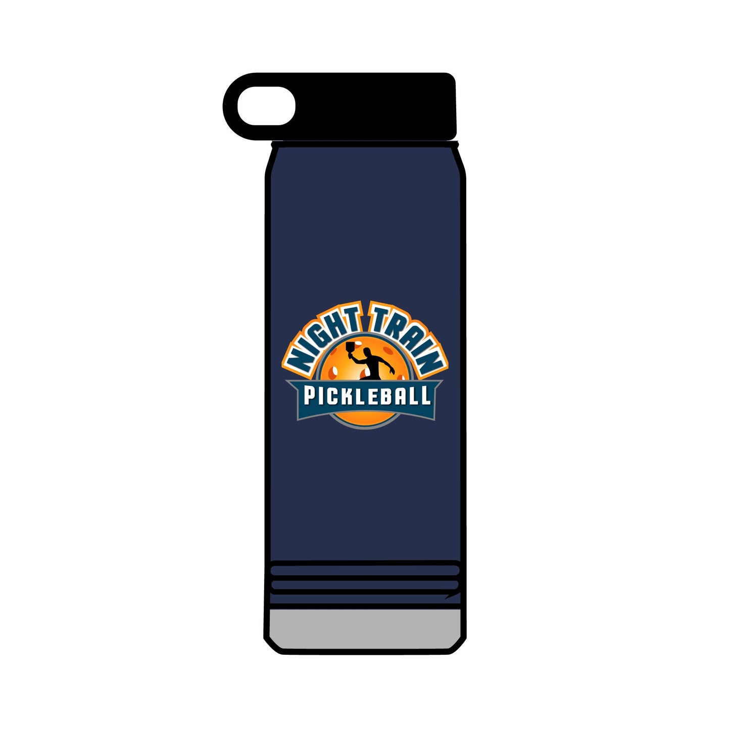 Night Train Pickleball Water Bottle, 32oz - can add name