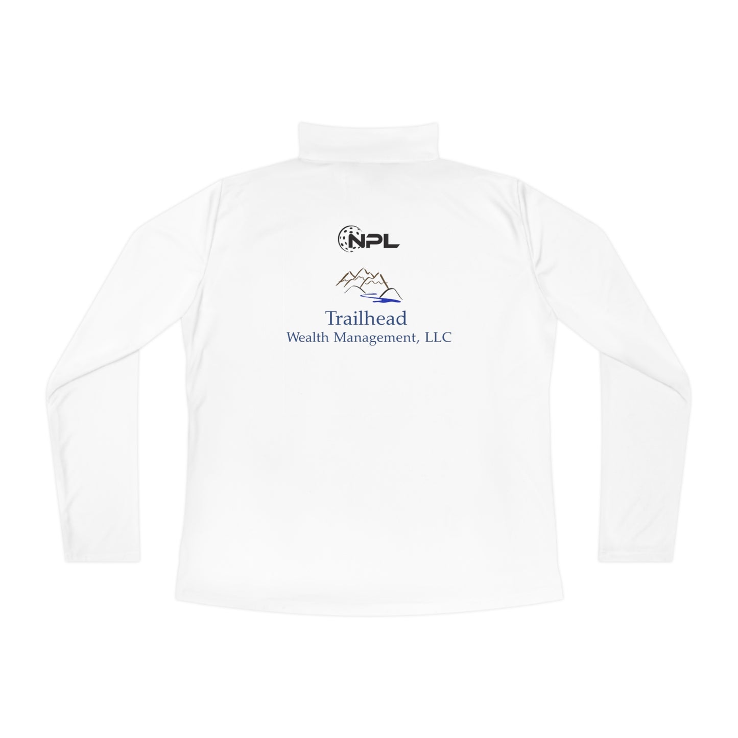 Tochihara Denver Iconics NPL Team - Ladies Quarter-Zip, Moisture Wicking, SPF 40 (Can remove large logo back, add your name)